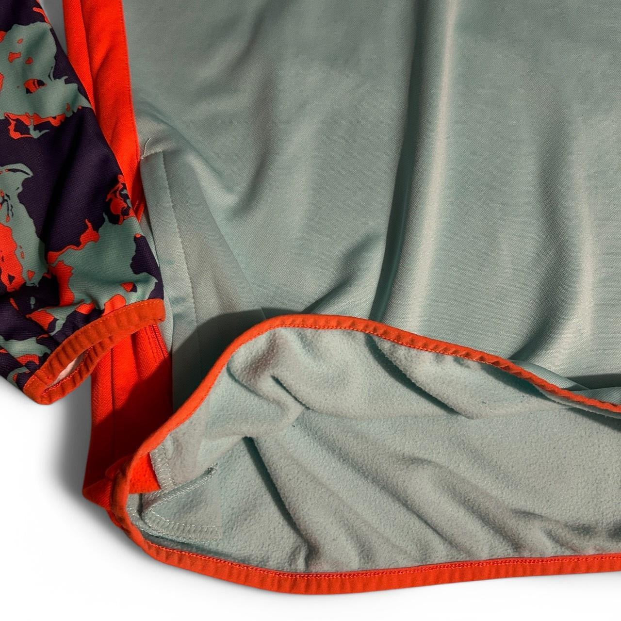GAA quarter zip sweatshirt in blue and orange in size small #GAA SKU 6863
