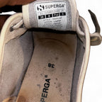 White Superga trainers #Superga #Trainers uk 🇬🇧 size 5 sku  6976