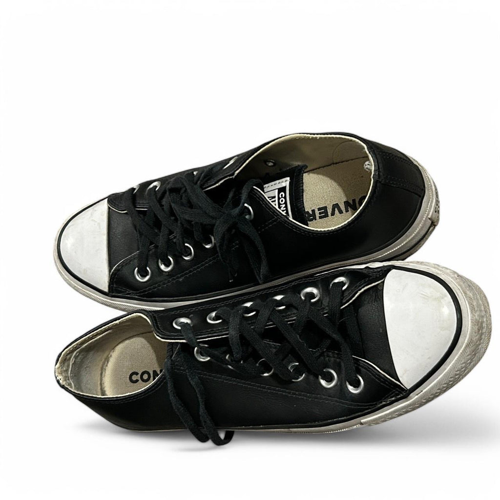 WOMEN'S TRAINERS ALL STAR LEATHER CONVERSE  PLATFORM TRAINERS UK 5- US7 SKU6895