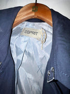 Esprit WoMens Navy Middle Length Coat Shell Blend Outwear Size XL  SKU 7063