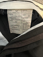 GIORGIO ARMANI COLLEZIONI Mens Brown Viscose/Polyester Dress Pants sz34 x 28