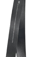 Rubynee Vintage y2k black leather mens belt