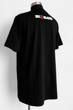 Black Art of Fight graphic t-shirt with French Guiana design #MMA collar to hem 31 pit to pit 23 sku 7057