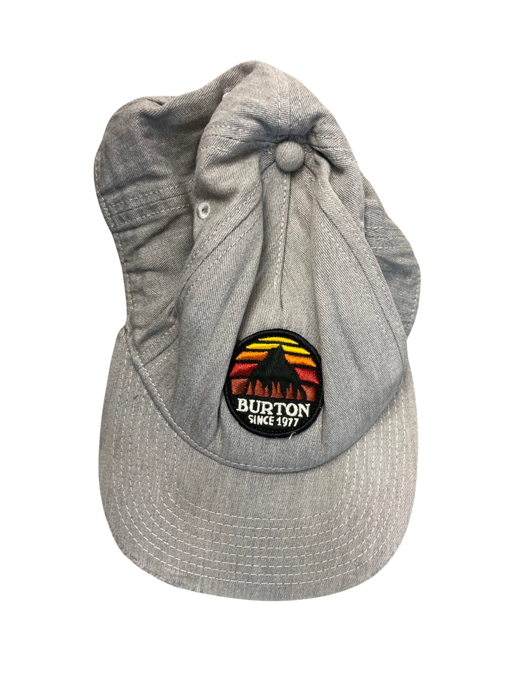 Rubynee Vintage y2k Burton underhill monument grey baseball cap