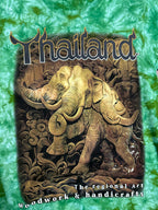 Rare Vintage Thai Tie-Dye Elephant T-Shirt - Size M, L25 W19, SKU 6903