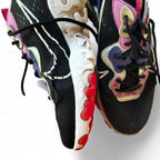 Nike React Element 55 trainers in black and multi-colour #sneakers uk size 8 sku 6994