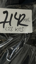 Hugo Boss black long-sleeved crew-neck T-shirt with a "NEW 1938 MOTORBIKE" graphic print.