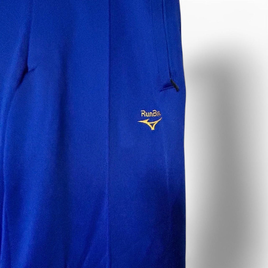 Mizoni  Men's Size 32 Waist 100% Polyester Warmups Royal Blue M Male Pant