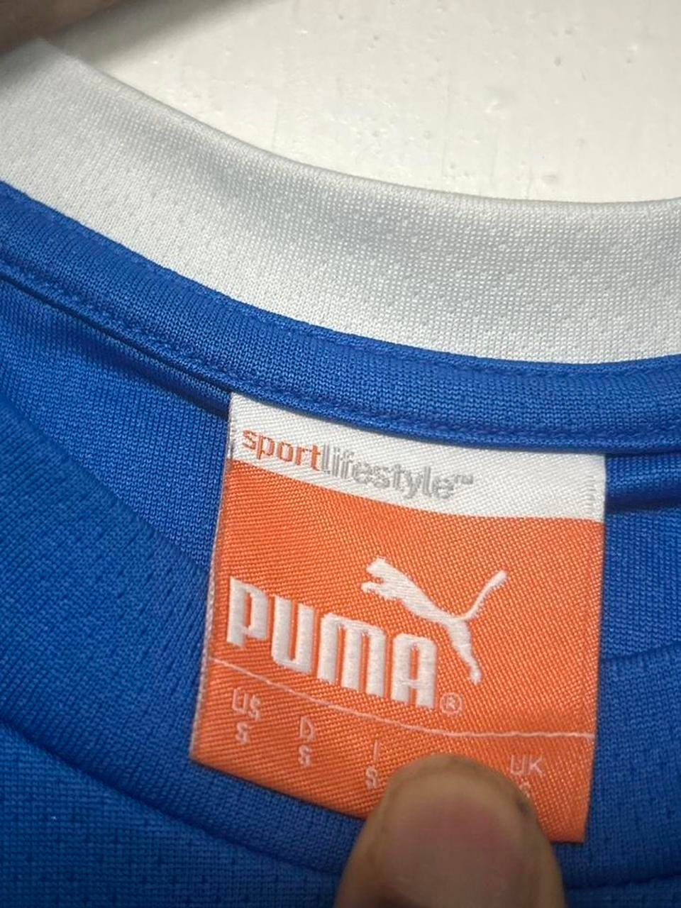 Blue Puma sportswear shirt #sportswear