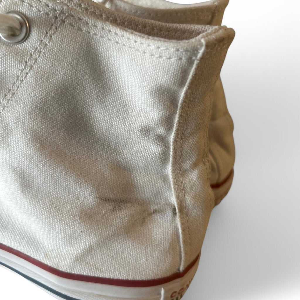 Converse Chuck Taylor All Star Hi High White 5Men’s 7Women’s 35 22CM Lace SKU 6830 White Converse high-top trainers