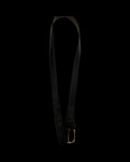 Vintage black leathers men belt
