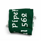 Vintage Irish Paddie scarf one size green and white SKU 6761