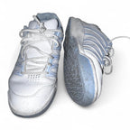 Blue and white K-Swiss tennis shoes #tennis

K-Swiss Optim 5 Omni 82780114 (N7)  Boy's Tennis Trainer uk size 5 sku 6978