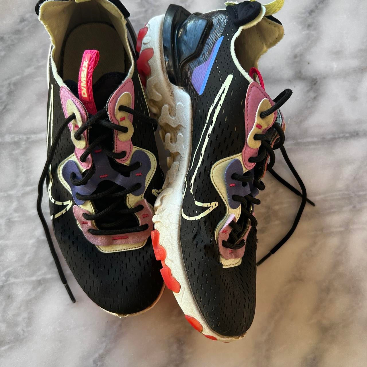 womens NIKE react vision - size uk 5 ( 2021 ) good condition B+ ( ref PPP )