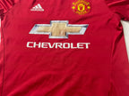 Adidas Manchester United 2015-2016 Home Shirt Red 