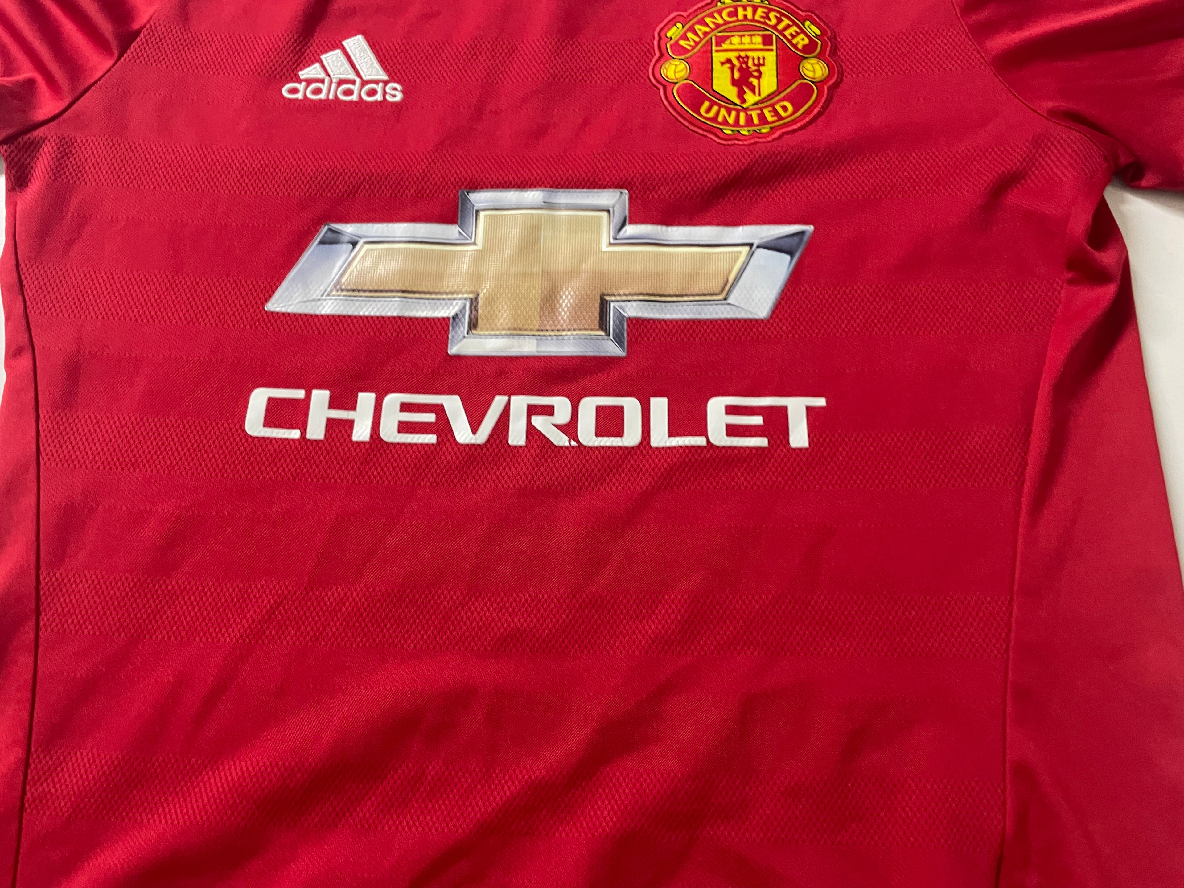 Adidas Manchester United 2015-2016 Home Shirt Red 
