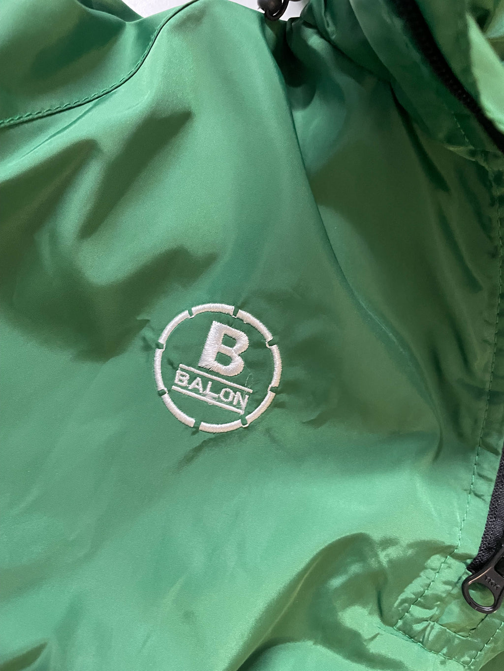 Vintage lightweight Balcon green mens windbreaker jacket in size small TO Medium L28 W22| SKU 4177