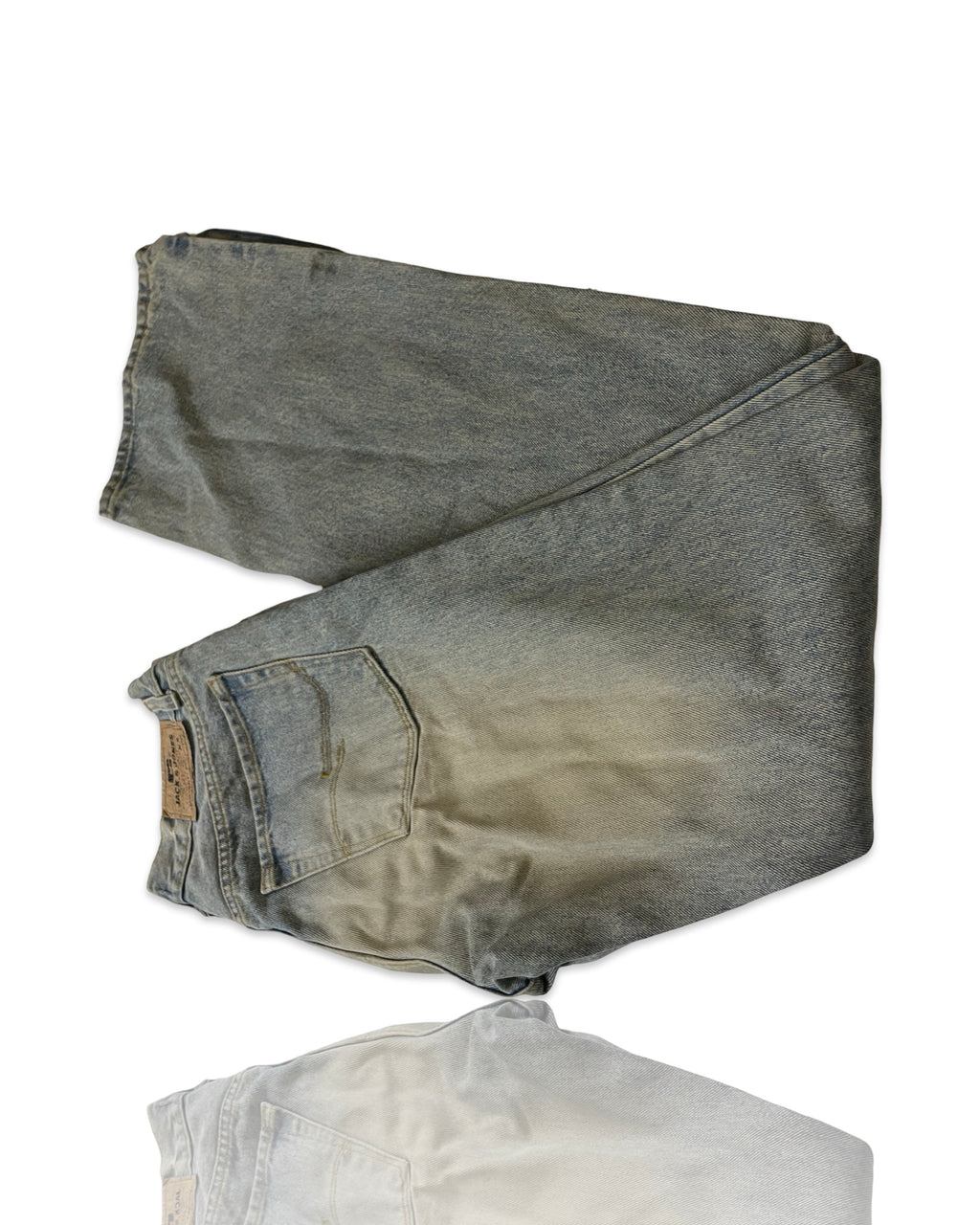 Vintage Jack and Jones Blue Wash Distressed  Jeans  L34 W30 |SKU 4256