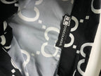 Cliche Vintage| Vintage black monogram unbranded Womens shirt