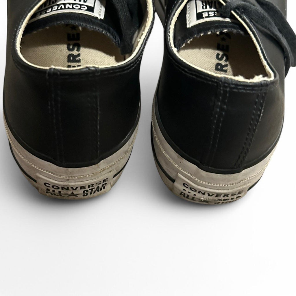 WOMEN'S TRAINERS ALL STAR LEATHER CONVERSE  PLATFORM TRAINERS UK 5- US7 SKU6895