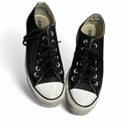 WOMEN'S TRAINERS ALL STAR LEATHER CONVERSE  PLATFORM TRAINERS UK 5- US7 SKU6895
