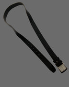 Vintage Cruz Bel black mens leather belt size M
