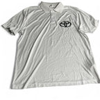 Polo Toyota Performance Golf Shirt Men Polyester Gift Black Grey White Sku 6843
