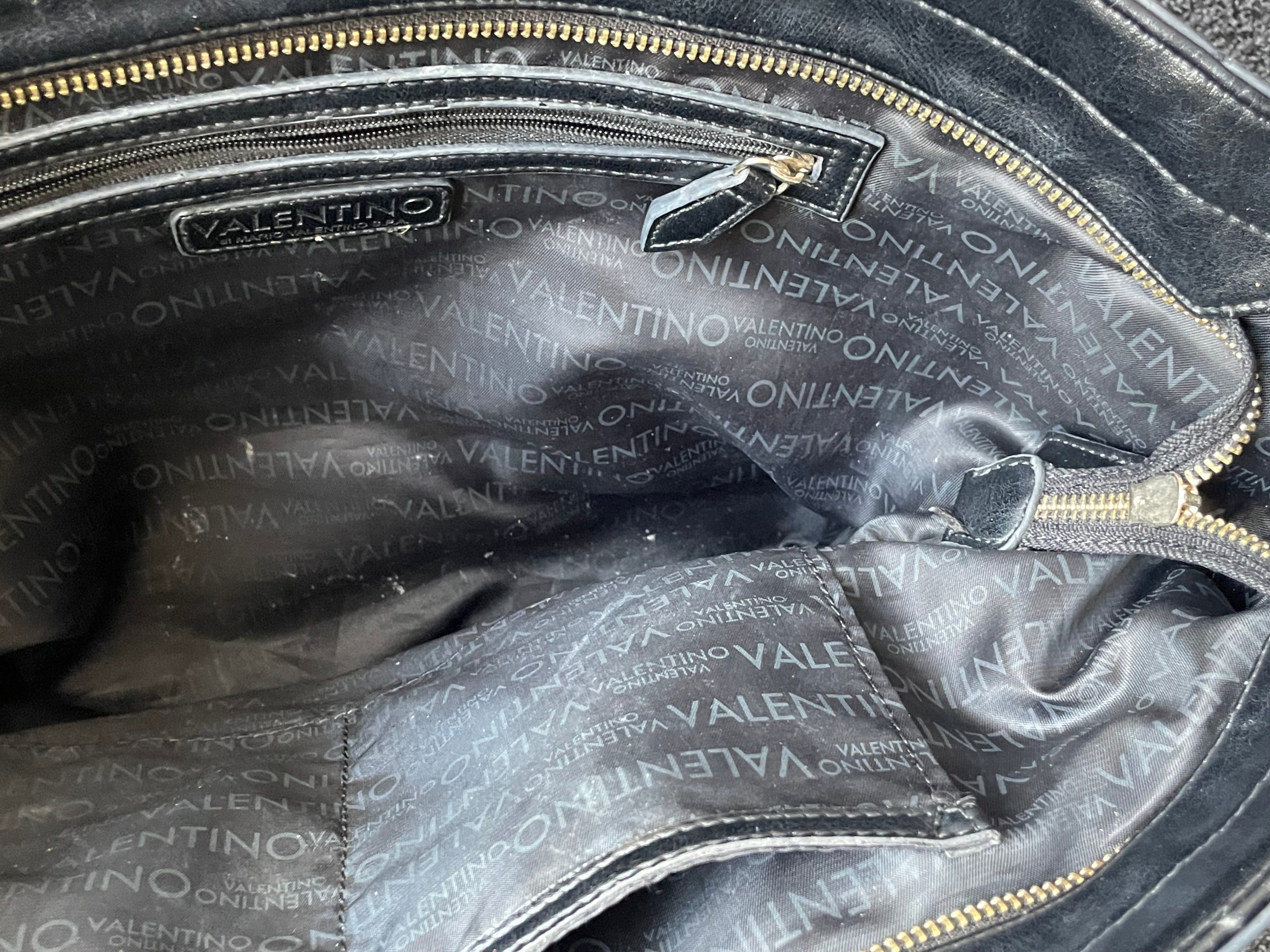 90s Stunning vintage Valentino silver tote Handbag SKU 4074.