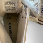 Converse Chuck Taylor All Star Hi High White 5Men’s 7Women’s 35 22CM Lace SKU 6830 White Converse high-top trainers