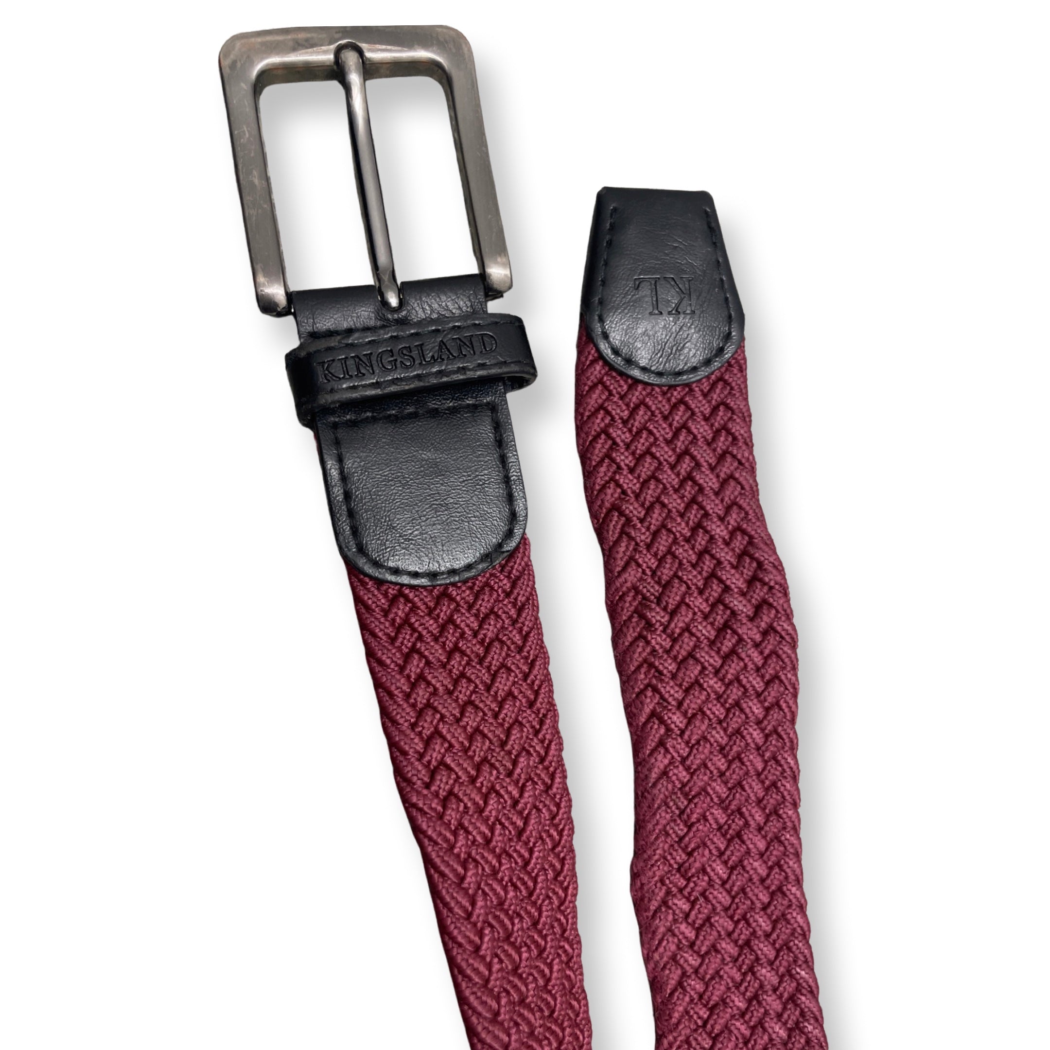Rubynee Vintage y2k kingsland elastic braid wine belt