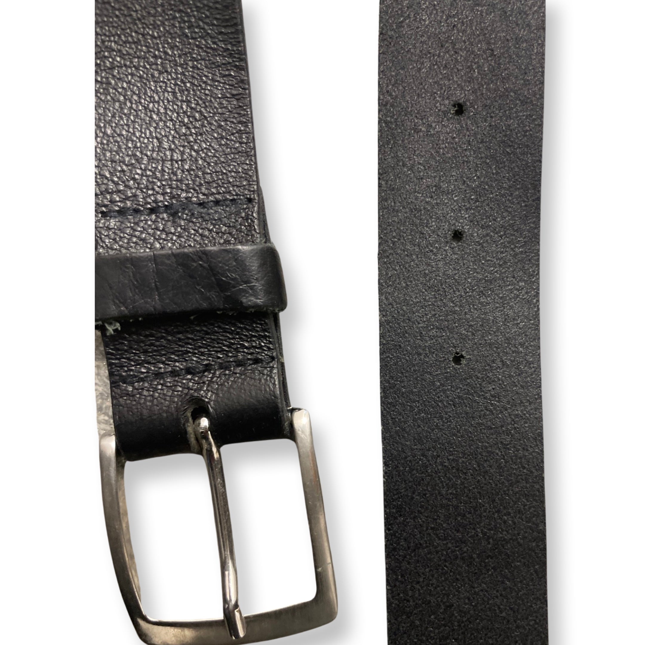 Rubynee Vintage y2k black leather mens belt