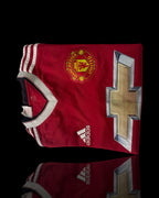 Adidas Manchester United 2015-2016 Home Shirt Red Adizero Men's Small - SKU 4155
