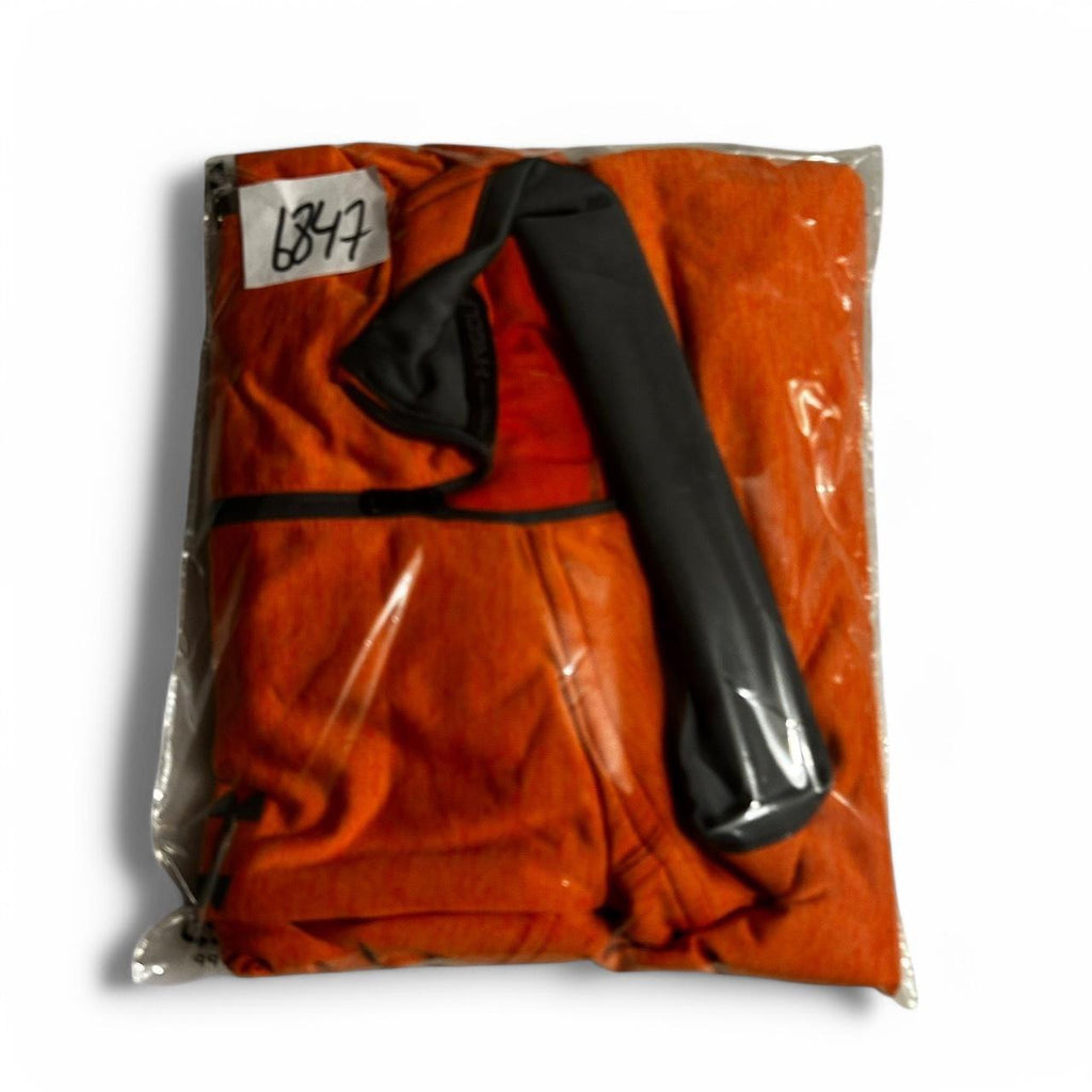 Under Armour Heat Gear Loose Tech 1/4 Zip Pullover T-Shirt L/Orange Sz L Sku 6847