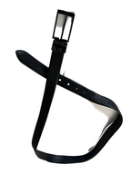 Vintage Hugo Boss plain black belt | L45 | SKU 4477