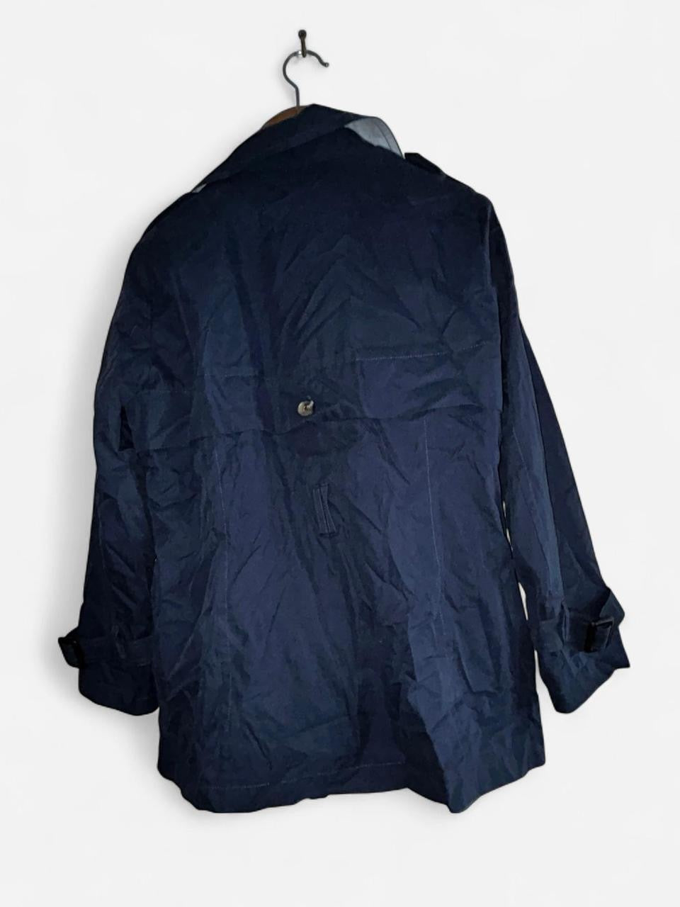 Esprit WoMens Navy Middle Length Coat Shell Blend Outwear Size XL  SKU 7063