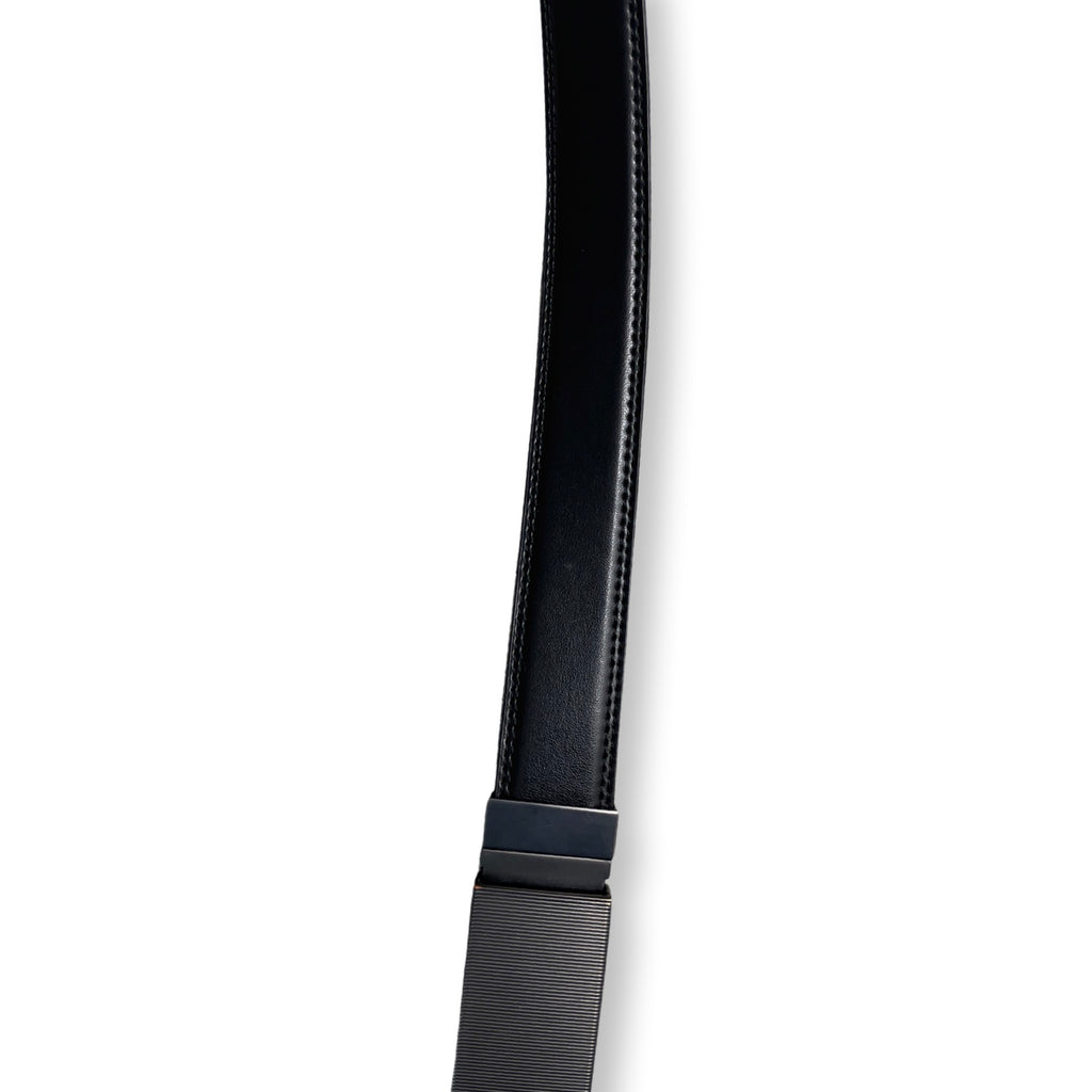 Rubynee Vintage y2k black leather mens belt