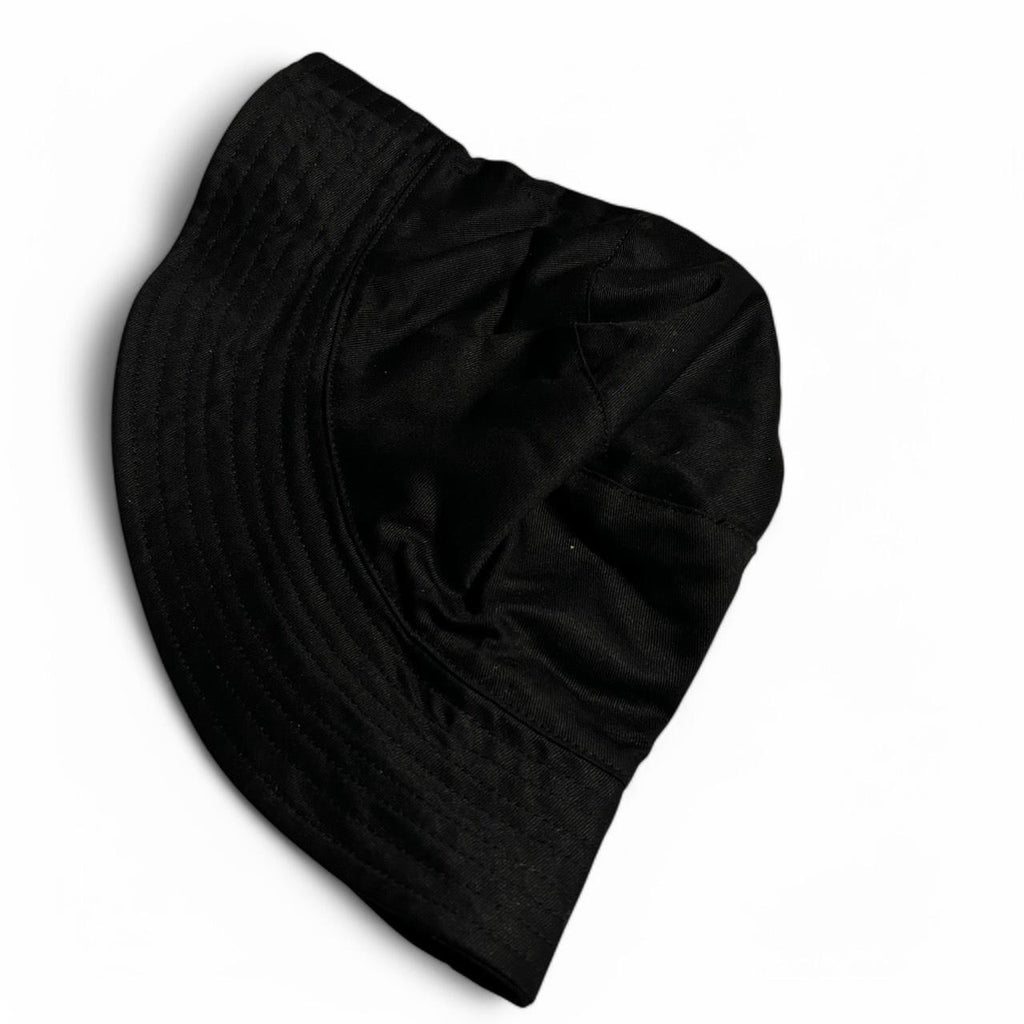 Black bucket hat with adjustable strap #summeraccessories sku 6792