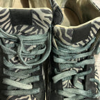 Paul Green Black and white zebra print sneakers with a 2.5" heel #y2k #zebraprint uk size 6 sku 6996
