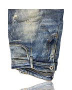 Y2K Vintage Dolce & Gabbana Low Rise Skinny Jeans Dolce & Gabbana Women's Navy and Blue Jeans W34 L29 |SKU 4259