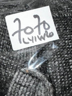 Women’s Grey and black vintage wool blend overcoat winter in xl collar to hem 41 pit to pit 20 sku 7070