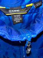 Women’s Core365 Blue lightweight nylon gilet with zip up front and pockets #outdoor in size medium  L 27 W 19 SKU 7024