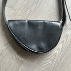 Zara shoulder Bags Woman Wide Single Half MoonLeather Chest Bags Woman Fashion. Sku 6865