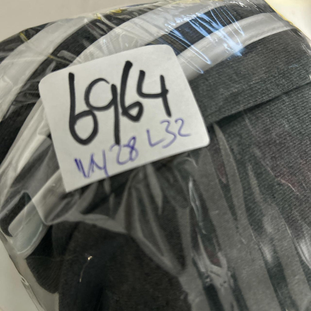 Adidas Men’s Sweatpants Grey  Athletic Black Tapered Unisex in S L32 W28 SKU 6964