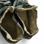 Paul Green Black and white zebra print sneakers with a 2.5" heel #y2k #zebraprint uk size 6 sku 6996