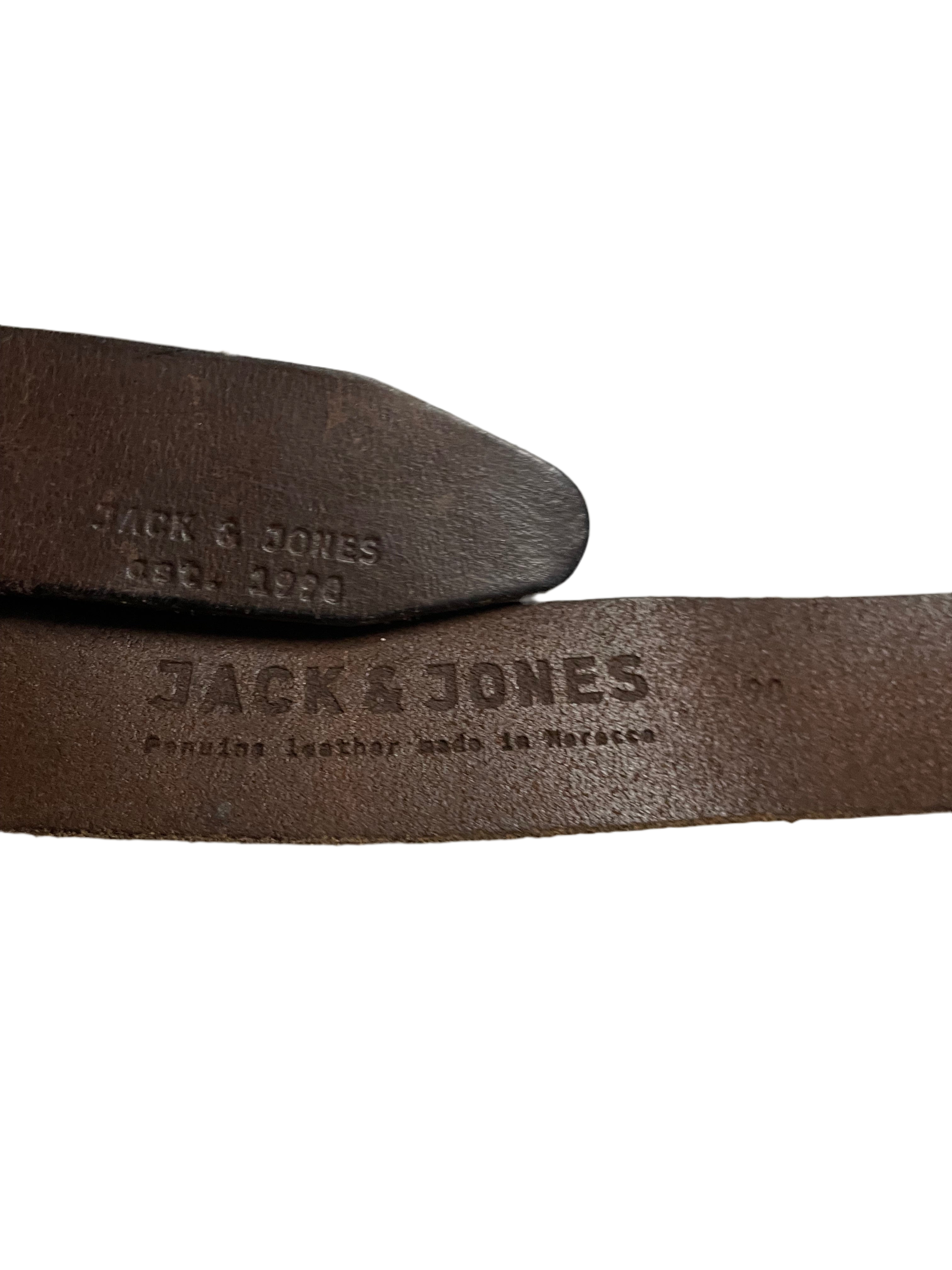 Vintage Men's Jack & Jones premium leather belt| L 42| SKU 4496