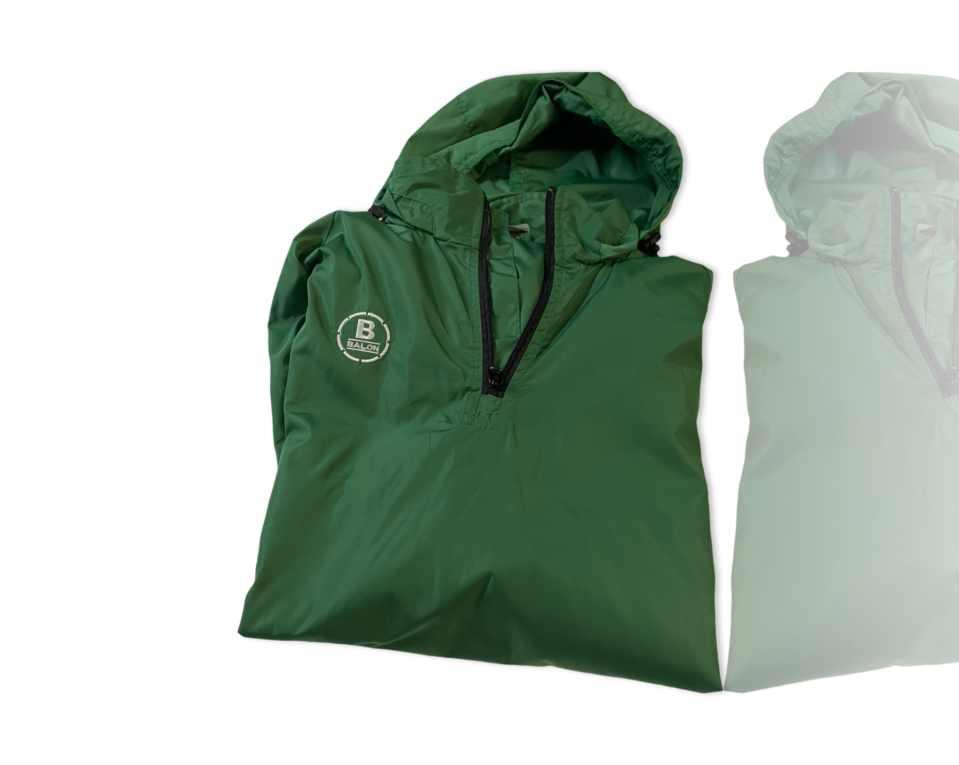 Vintage lightweight Balcon green mens windbreaker jacket in size small TO Medium L28 W22| SKU 4177