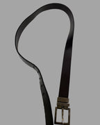 Vintage Guess black leather mens belt size M