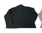Vintage Mens  Zip Up Fleece Jacket Black Large L29 W 21 |SKU 4230