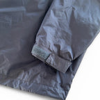 Vintage 90s windbreaker Black and blue waterproof rain jacket #rainydays sku 6867