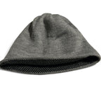 Grey reversible fleece lined beanie hat #winteraccessories sku 6797